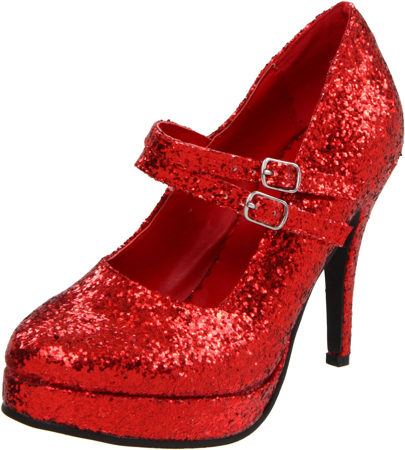 Fashion trends: Red glitter shoes - High heel prom shoes
